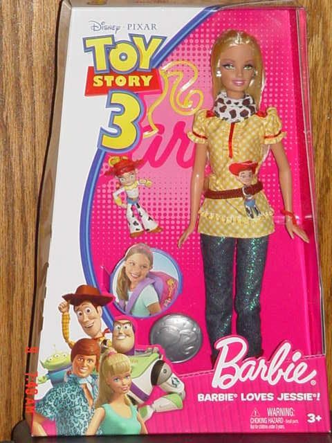 Toy Story 3 Barbie Loves Jessie Doll Disney New | eBay