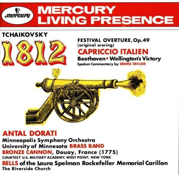 Antal Dorati - Tchaikovsky - 1812 Festival Overture, Op. 49 (Original Scoring)