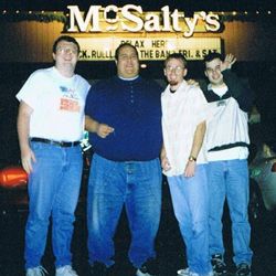 Jimmy, Keith, Troy, & Doyle at McSalty's during college