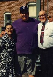 Jimmy with Grampy & Grammy after his high school graduation 1994