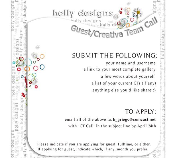 Holly Designs CT Call