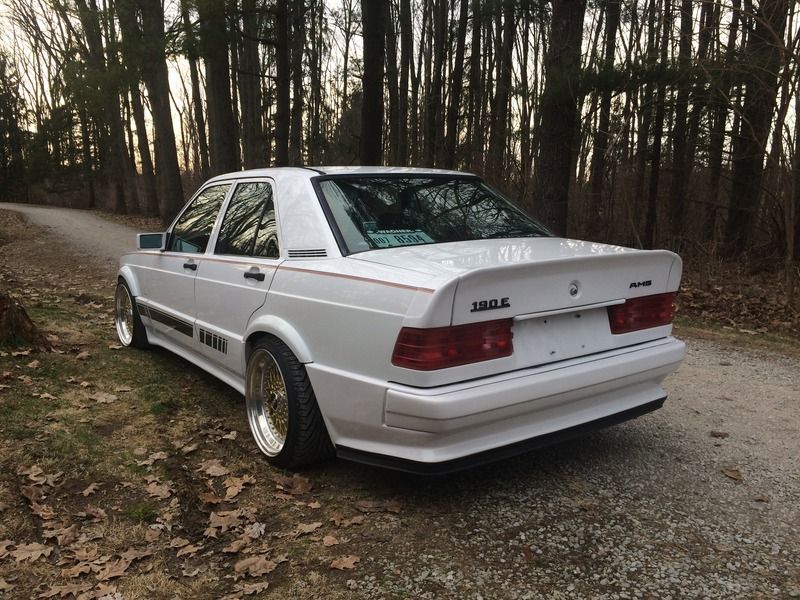 1989 190E mercedes swap #2