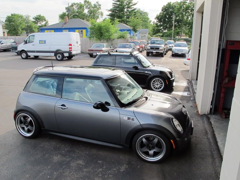 I have TWO MINI COOPER S' FOR SALEONE STANCED ONE RACE PREPPED76k 