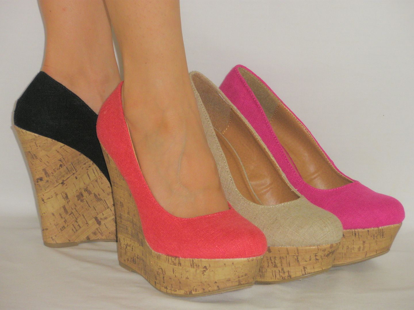 shoes wedges with closed toe