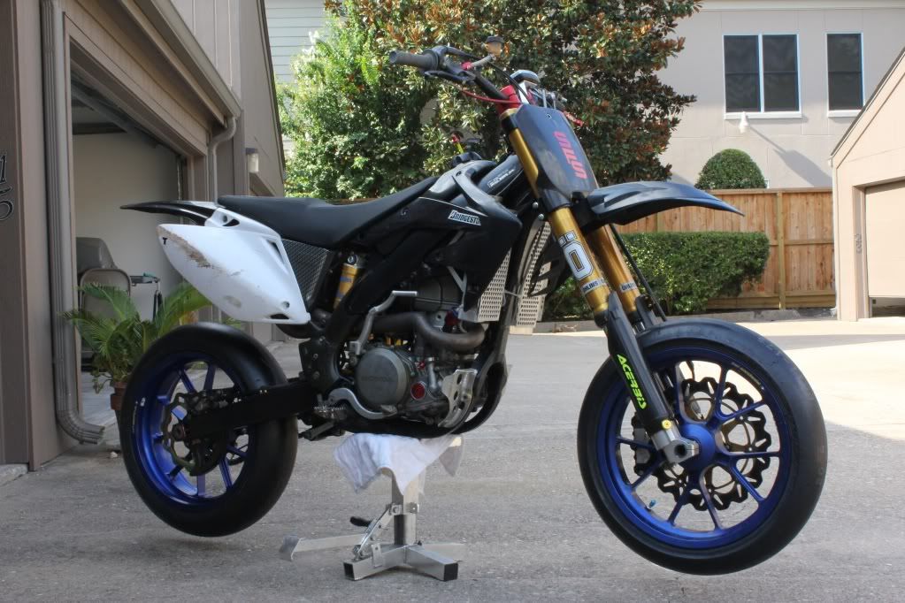 2005 CRF450R Supermoto