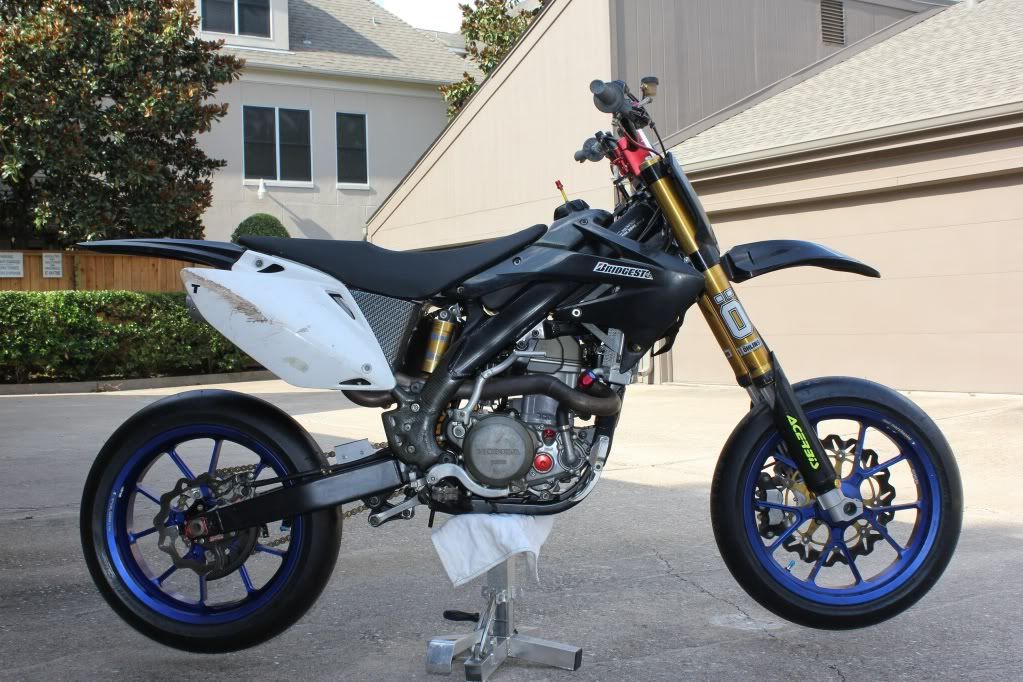 2005 CRF450R Supermoto