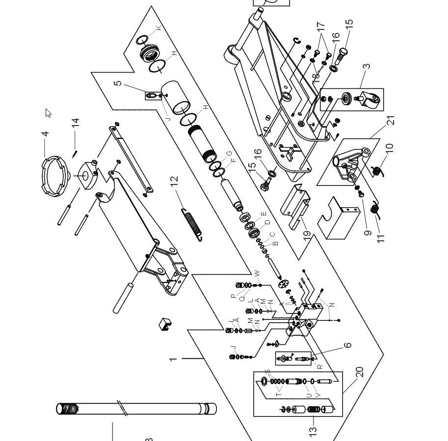 floor jack parts