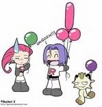 Team Rocket Balloons