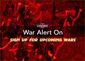 We have a lot of wars this week - click here to take a look and make sure you sign up!