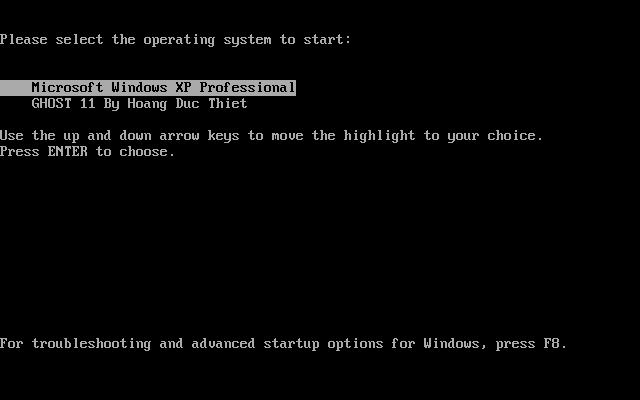 Ghost no CD 11.5-Ghost không cần CD boot hay USB Ghost no CD 11.5-Ghost không cần CD boot hay USB