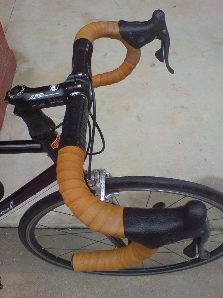 brooks leather bar tape installation