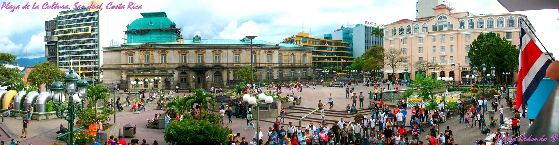 Panoramica Parque Central San Jose Costa Rica Pictures, Images and Photos
