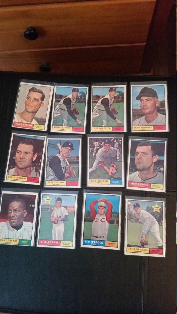  1961 Topps # 328 Jim O'Toole Cincinnati Reds (Baseball