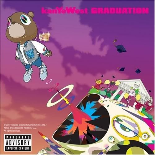 graduation album cover kanye
