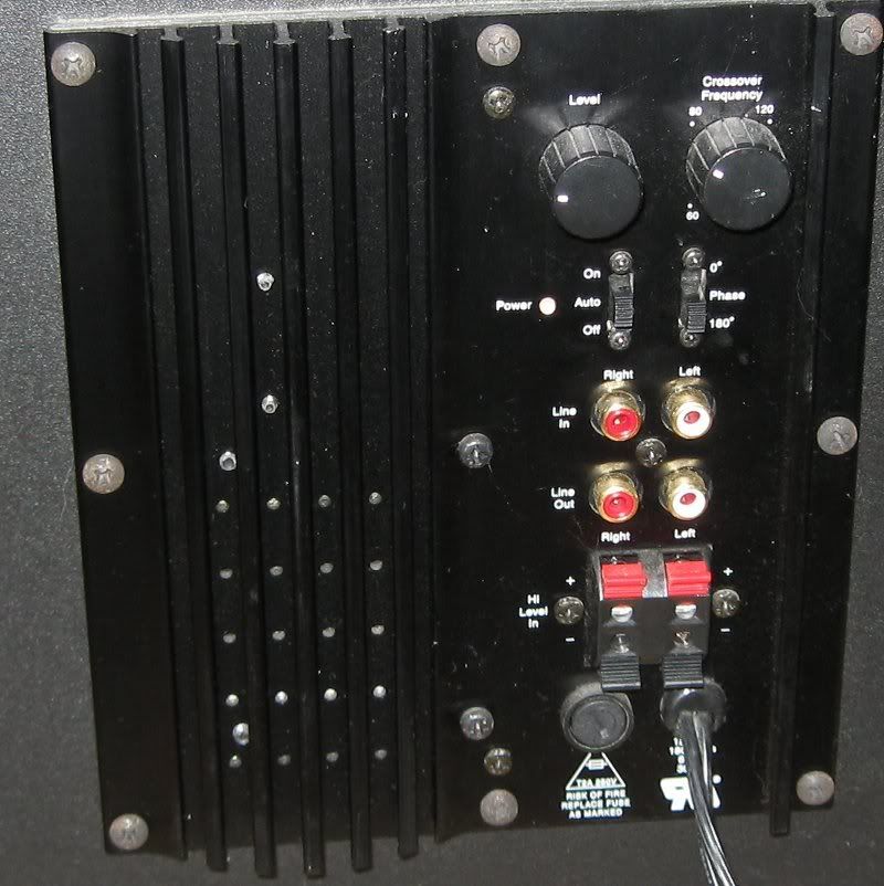 dcm powered subwoofer