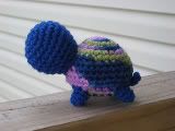 Haunted Crocheted Wool Turtle (Yellow Brick Lane)