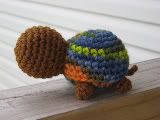 FFS Crocheted Wool Turtle