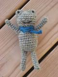 Brrr... Crocheted Frog with Scarf