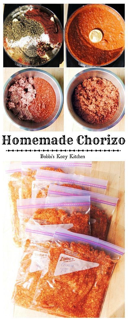 Homemade Chorizo Bobbi S Kozy Kitchen