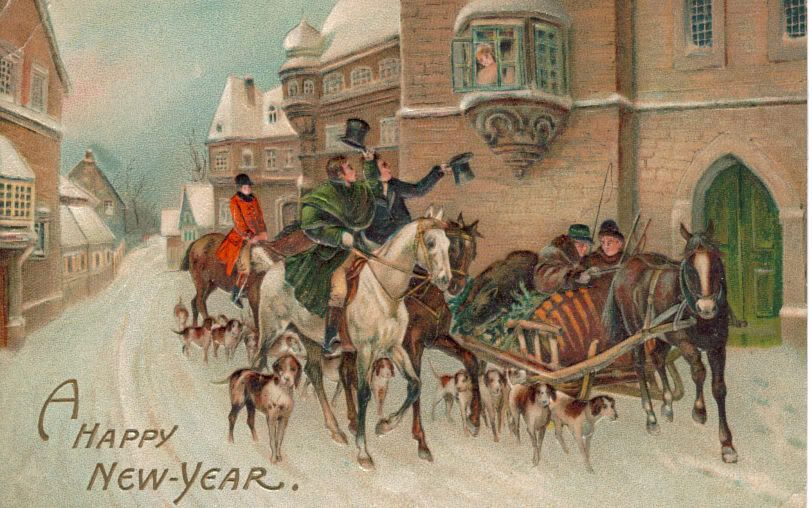 Catholic New Year photo: New Year 1910postcard.jpg