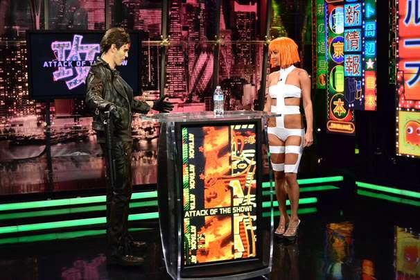 Sara Jean Underwood as LeeLoo AOTS 2011 October 31 IGN Boards