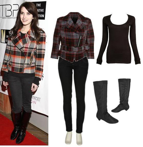Emma Roberts' Look for 9079 