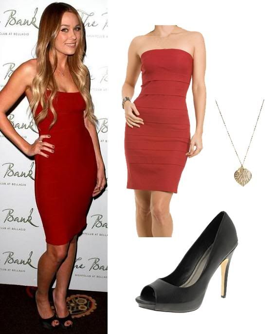 lauren conrad red dress. Lauren Conrad#39;s Style for