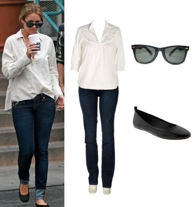 lauren conrad jeans and heels. Lauren Conrad#39;s Look for