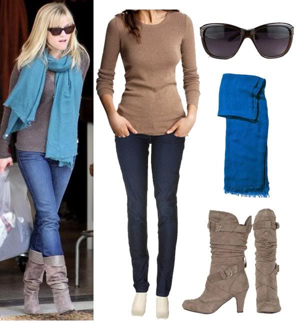 Reese Witherspoon's Style for $99.59. Shop Now: Tan Sweater $19.99