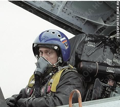 Putin v kabin Su-27