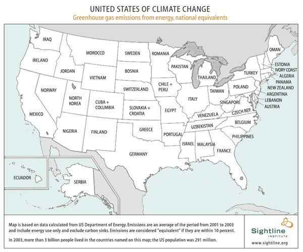 United States Of Climate Change