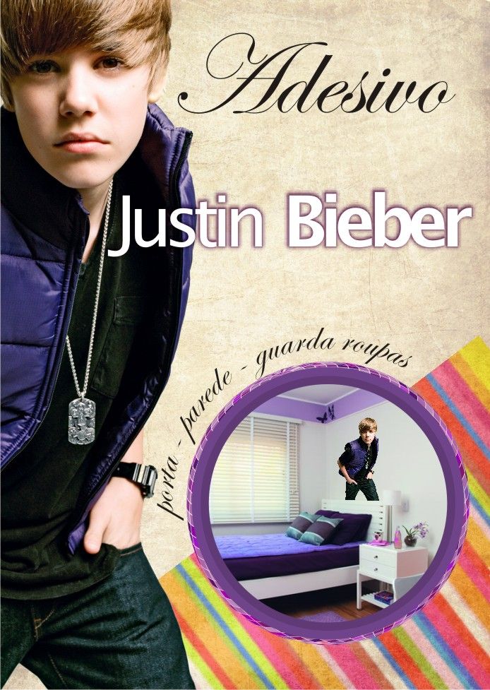Frete Grátis Adesivo De Parede Justin Bieber Rln123 (Papéis e Adesivos de Parede) a BRL 35 em Armario Rustico Segunda Mano ~ Frete Grátis Adesivo De Parede Justin Bieber Rln123 (Papéis e Adesivos de Parede) a BRL 35 em