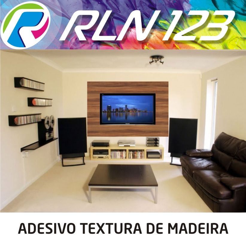 Adesivo De Parede Painel Tv Lcd Led Textura Madeira Rln123 (Papéis e Adesivos de Parede) a BRL Adesivo De Joaninha Para Unhas ~ Adesivo De Parede Painel Tv Lcd Led Textura Madeira Rln123 (Papéis e Adesivos de Parede) a BRL