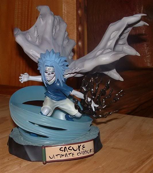 sasuke ultimate chidori statue