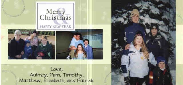 Merry Christmas and a Happy New Year from the Immelman family