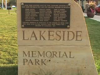 Lakeside Memorial Park, Forest Lake, Sept. 4, 2008.