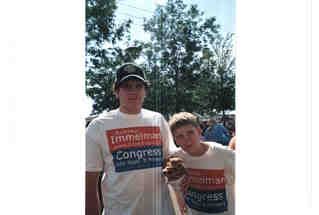 Tim (13) and Matt (11) at the Minnesota State Fair, Aug. 31, 2008.