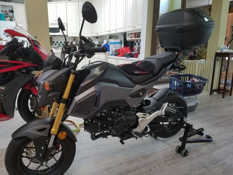 honda grom rear rack