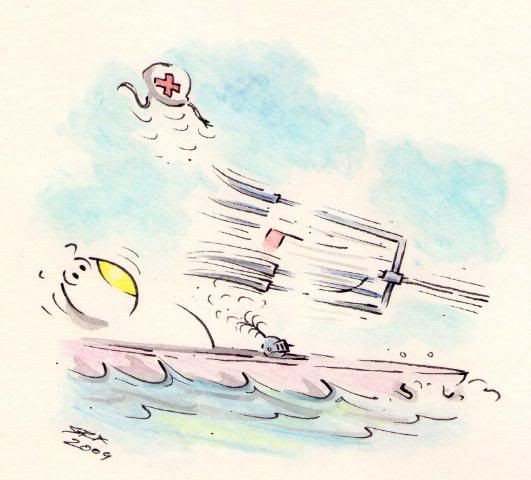 rowing,regatta,river,illustration,cartoon,humour,cows