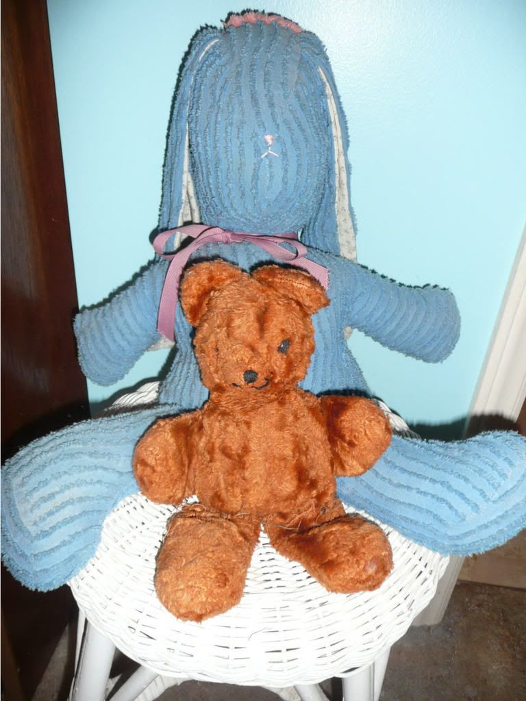 Well loved teddy bear