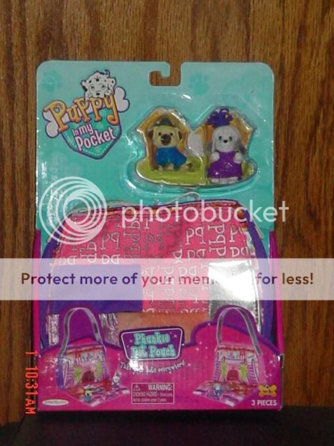 This adorable Puppy in My Pocket Phunkie Pet Pouch includes 2 adorable 