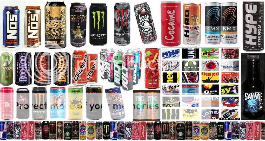 Energy Drink Collage Graphics, Pictures, & Images for Myspace Layouts