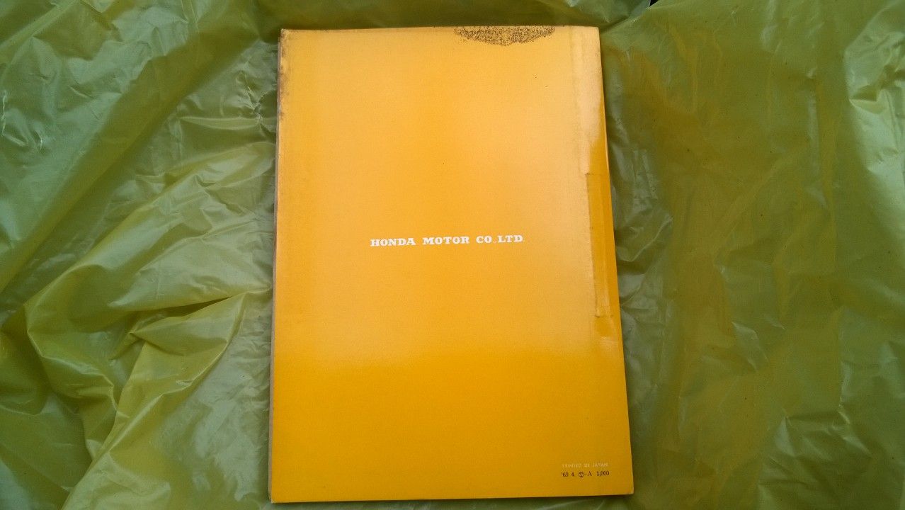 Honda CD125-K3 CD125K3 Factory Parts list Catalog NOS Genuine